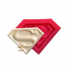 Cesil Silikonski Kalup - SUPERMAN (6,5x5CM)